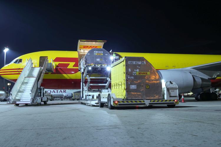 Hamad International Airport Welcomes DHL’s New Flight 
